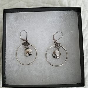Mod brand Harley Davidson earrings